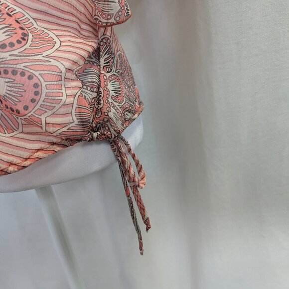 Laundry by Shelli Segal Size XS 100% Silk Sheer Top - Picture 2 of 16